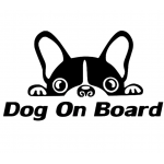 Sticker Dog on Board